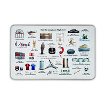 Load image into Gallery viewer, The Birmingham Alphabet Storage Tin