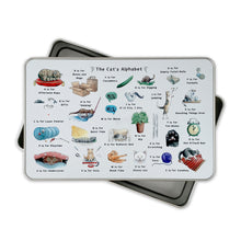 Load image into Gallery viewer, The Cat's Alphabet Storage Tin