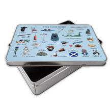 Load image into Gallery viewer, A Very Scottish Alphabet Storage Tin