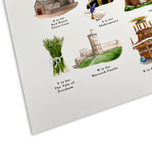 Load image into Gallery viewer, The West Midlands Alphabet Art Print
