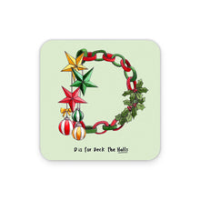 Load image into Gallery viewer, Christmas Alphabet Coasters