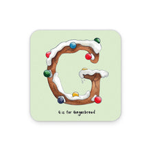 Load image into Gallery viewer, Christmas Alphabet Coasters