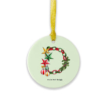 Load image into Gallery viewer, The Christmas Alphabet Ceramic Tree Decorations