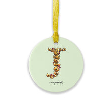 Load image into Gallery viewer, The Christmas Alphabet Ceramic Tree Decorations