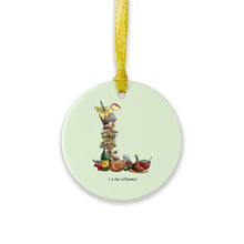 Load image into Gallery viewer, The Christmas Alphabet Ceramic Tree Decorations
