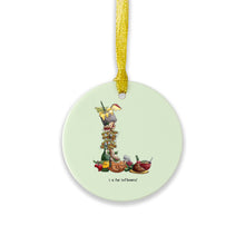 Load image into Gallery viewer, The Christmas Alphabet Ceramic Tree Decorations