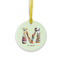 Load image into Gallery viewer, The Christmas Alphabet Ceramic Tree Decorations