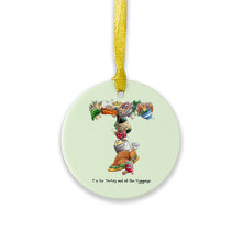 Load image into Gallery viewer, The Christmas Alphabet Ceramic Tree Decorations