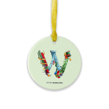 Load image into Gallery viewer, The Christmas Alphabet Ceramic Tree Decorations