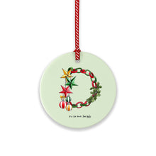Load image into Gallery viewer, The Christmas Alphabet Ceramic Tree Decorations