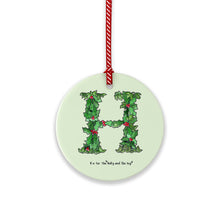Load image into Gallery viewer, The Christmas Alphabet Ceramic Tree Decorations