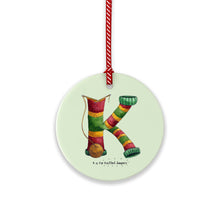 Load image into Gallery viewer, The Christmas Alphabet Ceramic Tree Decorations