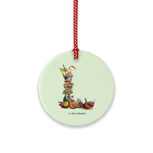 Load image into Gallery viewer, The Christmas Alphabet Ceramic Tree Decorations