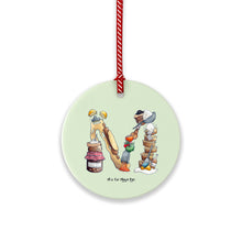 Load image into Gallery viewer, The Christmas Alphabet Ceramic Tree Decorations