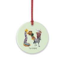 Load image into Gallery viewer, The Christmas Alphabet Ceramic Tree Decorations