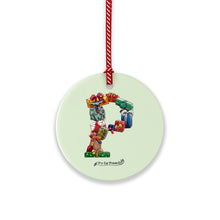 Load image into Gallery viewer, The Christmas Alphabet Ceramic Tree Decorations