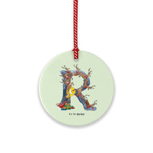 Load image into Gallery viewer, The Christmas Alphabet Ceramic Tree Decorations