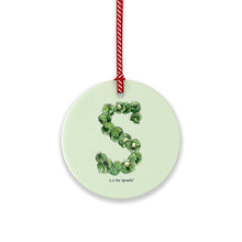 Load image into Gallery viewer, The Christmas Alphabet Ceramic Tree Decorations