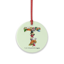 Load image into Gallery viewer, The Christmas Alphabet Ceramic Tree Decorations