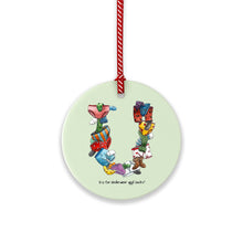 Load image into Gallery viewer, The Christmas Alphabet Ceramic Tree Decorations