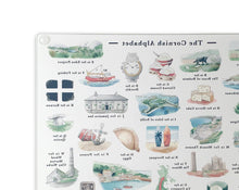 Load image into Gallery viewer, The Cornish Alphabet Cutting Board