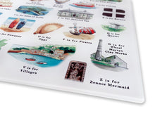 Load image into Gallery viewer, The Cornish Alphabet Cutting Board