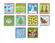 Load image into Gallery viewer, Pack of 10 Mixed Children's Christmas Cards
