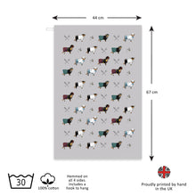 Load image into Gallery viewer, Highland Cow Tea Towel