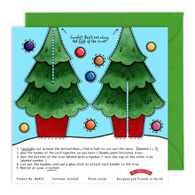 Load image into Gallery viewer, Make your Own Christmas Tree Christmas Card