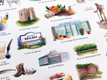 Load image into Gallery viewer, The Nailsea Alphabet Art Print