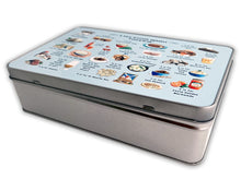 Load image into Gallery viewer, A Very Scottish Alphabet 'Food & Drink' Storage Tin