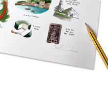 Load image into Gallery viewer, The Cornish Alphabet Art Print