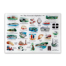 Load image into Gallery viewer, The Cornish Alphabet Cutting Board