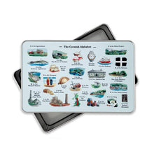 Load image into Gallery viewer, The Cornish Alphabet Storage Tin