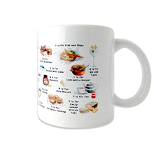 Load image into Gallery viewer, A Very English Alphabet 'Food & Drink' Mug
