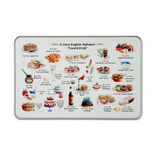 Load image into Gallery viewer, A Very English Alphabet 'Food & Drink' Storage Tin