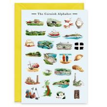 Load image into Gallery viewer, The Cornish Alphabet Greeting Card