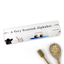 Load image into Gallery viewer, A Very Scottish Alphabet Tea Towel