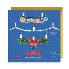 Load image into Gallery viewer, Decorate the Clifton Suspension Bridge Christmas Card