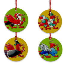 Load image into Gallery viewer, Welsh Dragon Christmas Tree Decorations