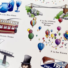 Load image into Gallery viewer, The Bristol Alphabet Art Print
