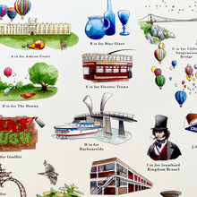 Load image into Gallery viewer, The Bristol Alphabet Art Print
