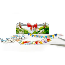 Load image into Gallery viewer, Decorate the Clifton Suspension Bridge Birthday Card