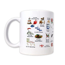 Load image into Gallery viewer, A Very English Alphabet Mug