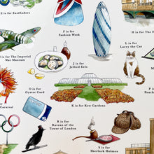 Load image into Gallery viewer, The London Alphabet Art Print