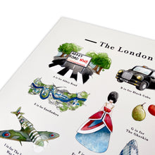Load image into Gallery viewer, The London Alphabet Art Print