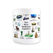 Load image into Gallery viewer, The West Midlands Alphabet Mug