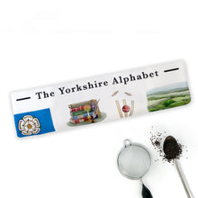 Load image into Gallery viewer, The Yorkshire Alphabet Tea Towel