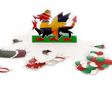 Load image into Gallery viewer, Dress a Welsh Dragon Birthday Card