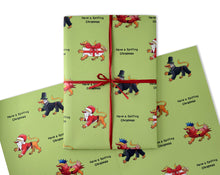 Load image into Gallery viewer, English Lion Christmas Gift Wrap